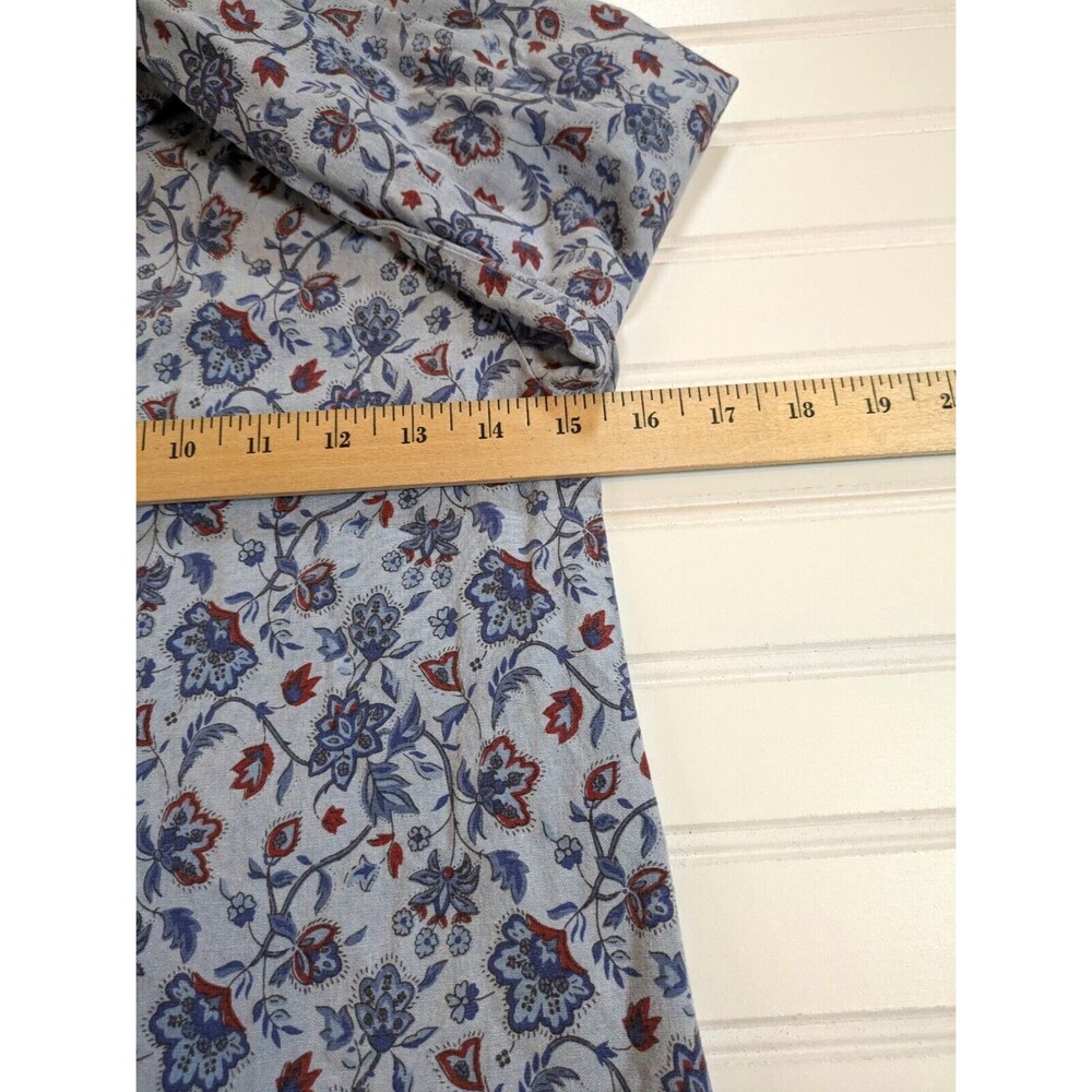 Girls Western Wear Outfit Size 10 Denim Skirt Vest Shirt Floral Costume Handmade - Picture 12 of 16